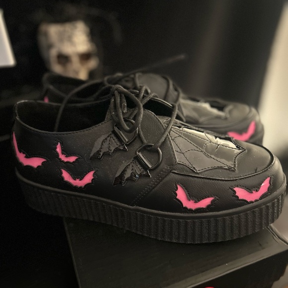 Strange Cvlt Shoes - DWYBO X STRANGE CVLT NEON BATS KRYPT
